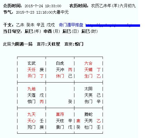 奇门遁甲看盘的基本逻辑——与八字不通